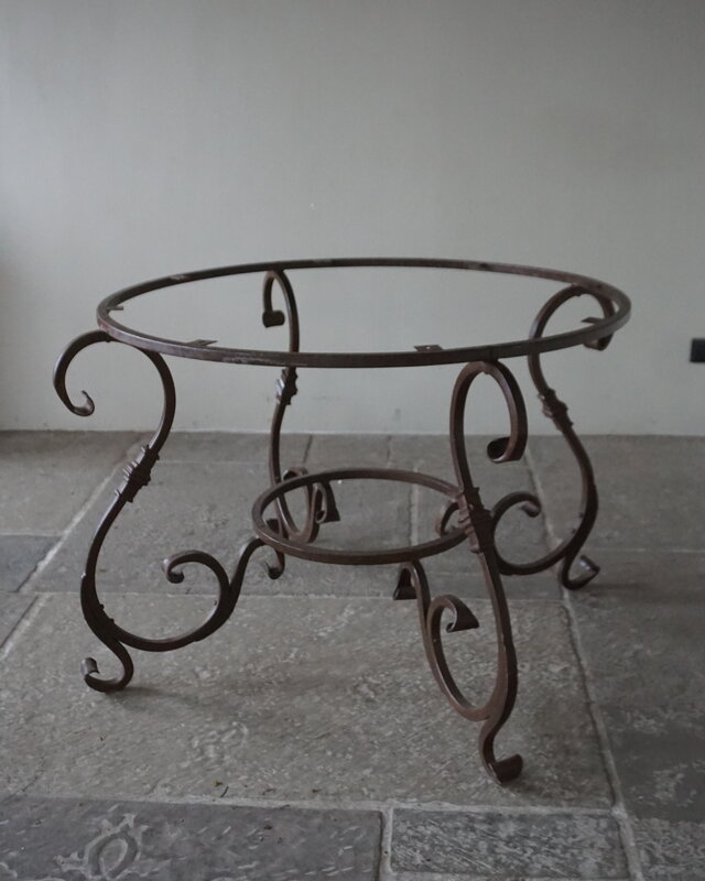 Rene Houtman Gietijzeren Onderstel Romaro | Rond | H73 x D100 cm