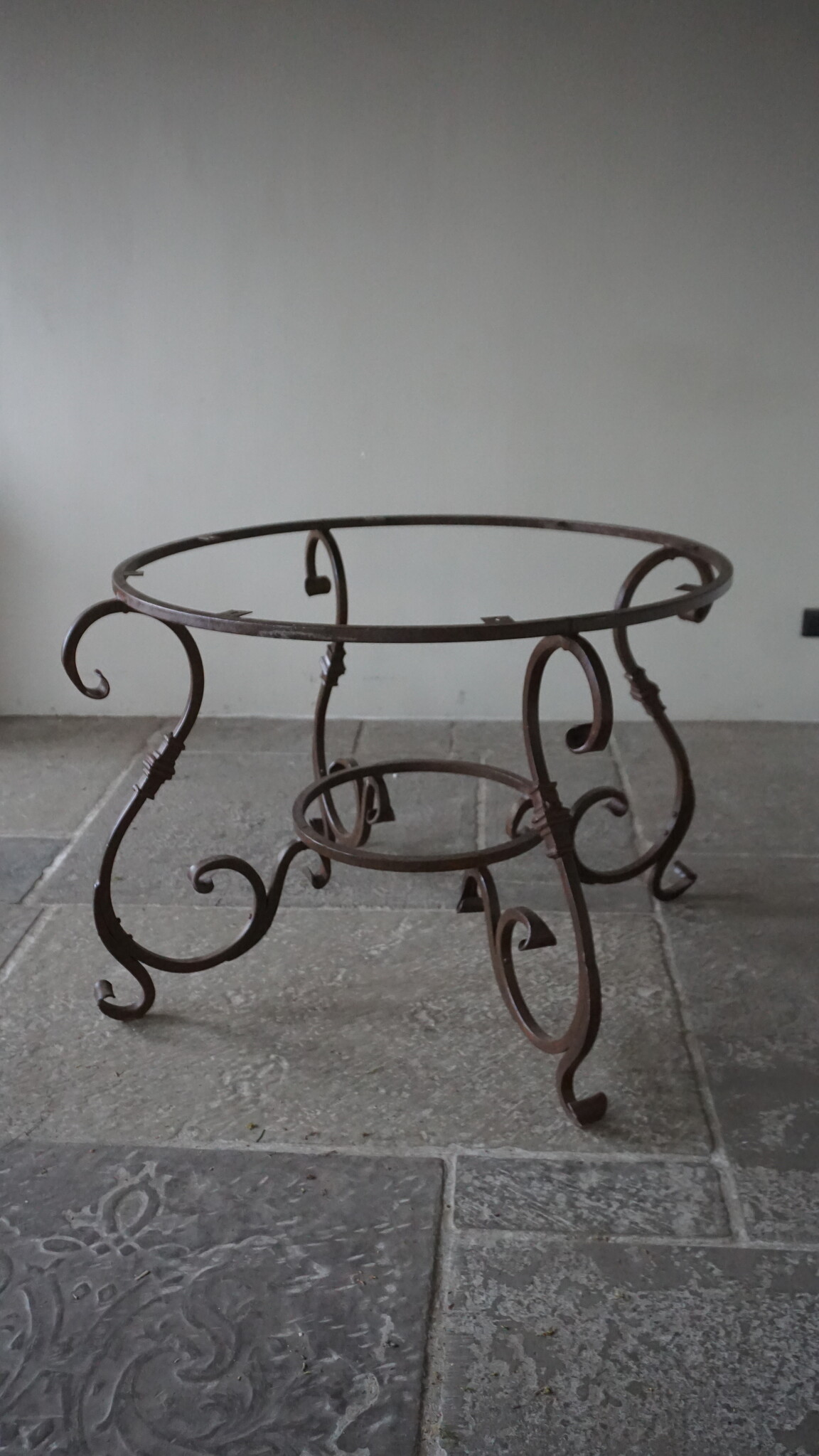 Rene Houtman Gietijzeren Onderstel Romaro | Rond | H73 x D100 cm