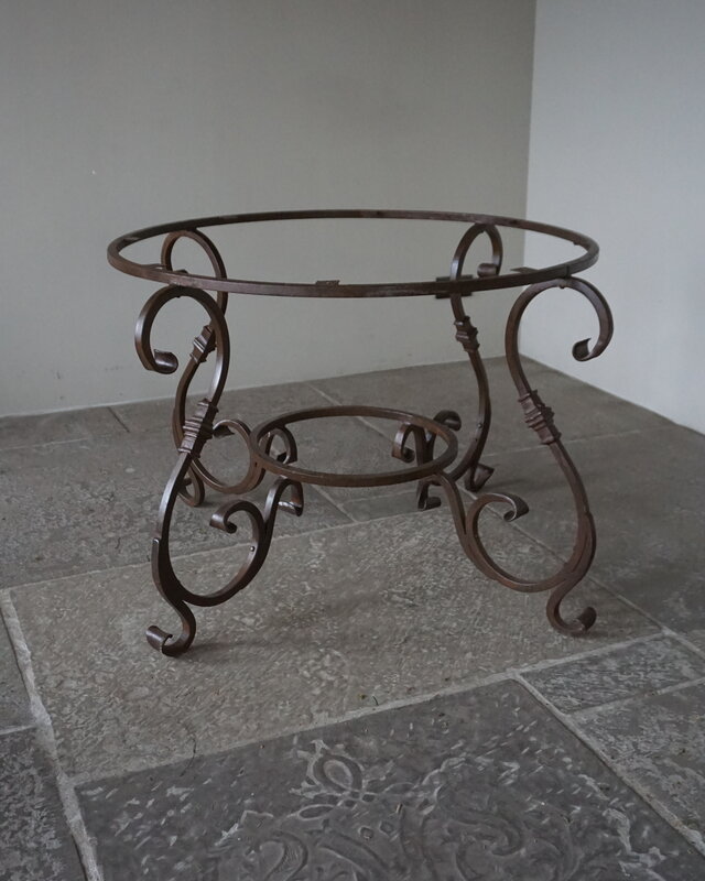 Rene Houtman Gietijzeren Onderstel Romaro | Rond | H73 x D100 cm