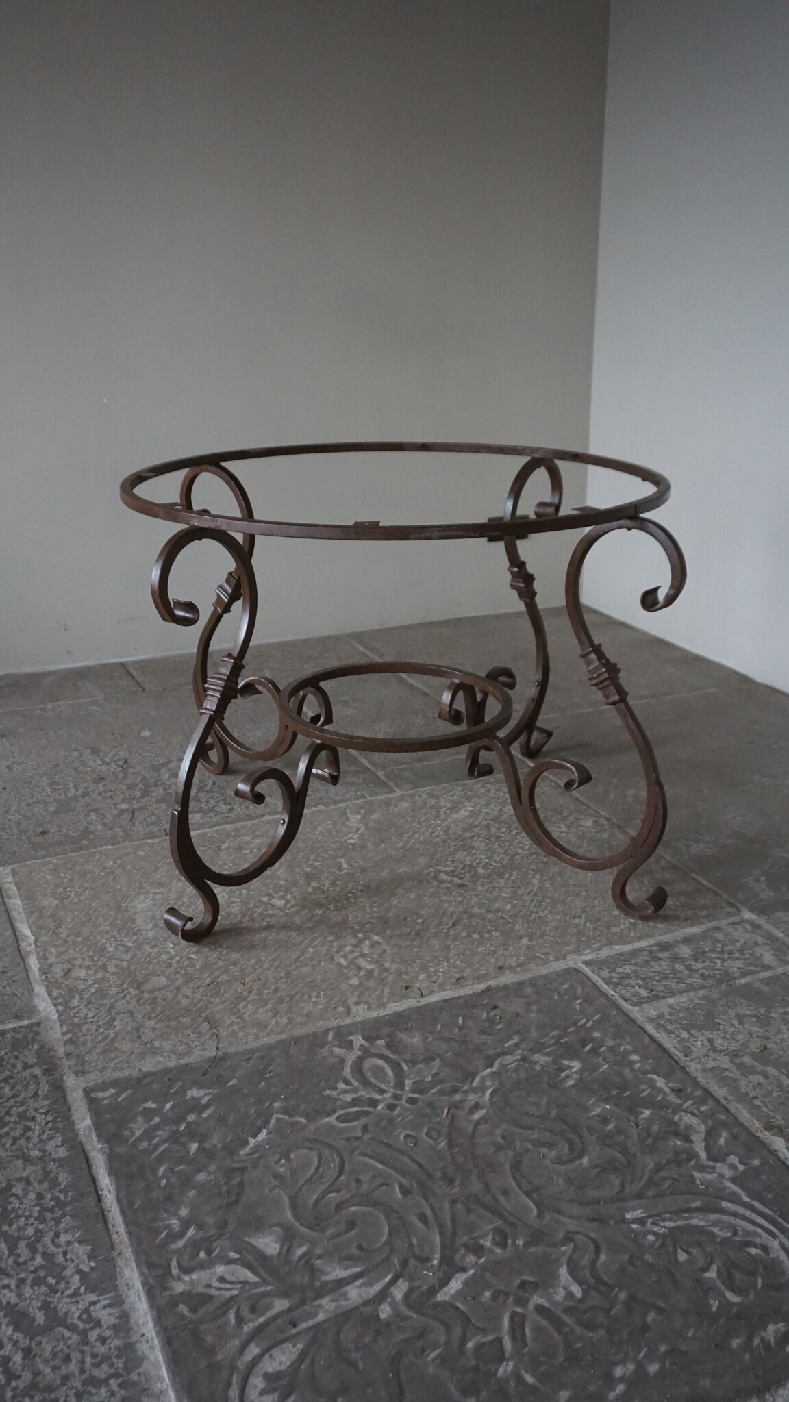 Rene Houtman Gietijzeren Onderstel Romaro | Rond | H73 x D100 cm
