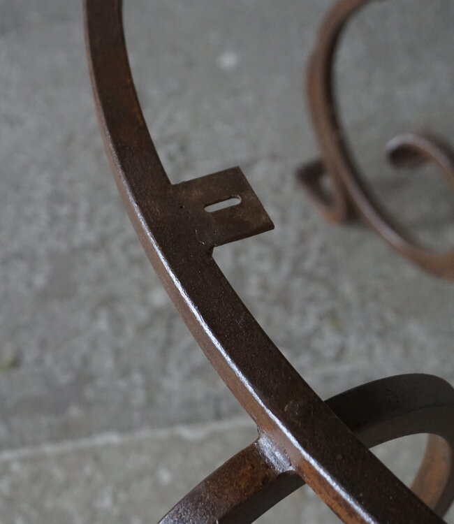 Rene Houtman Gietijzeren Onderstel Romaro | Rond | H73 x D100 cm