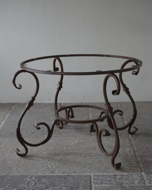 Rene Houtman Gietijzeren Onderstel Romaro | Rond | H73 x D100 cm