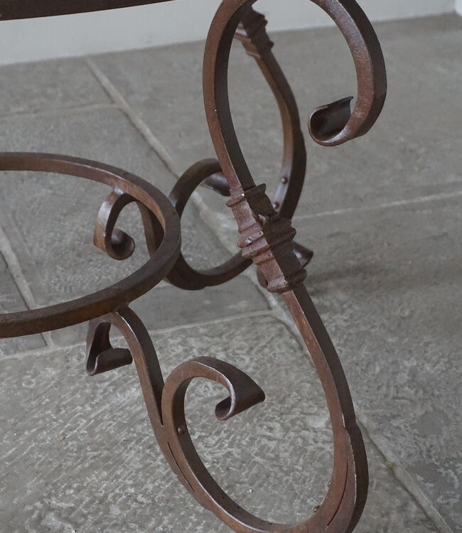 Rene Houtman Gietijzeren Onderstel Romaro | Rond | H73 x D100 cm