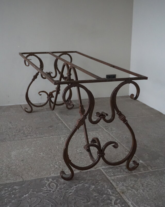 Rene Houtman Gietijzeren Onderstel Romaro | H73 x B170 x D70 cm