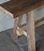 Rene Houtman Oud Eikenhouten Bankje | Nr 4 | H46xB100xD20 cm