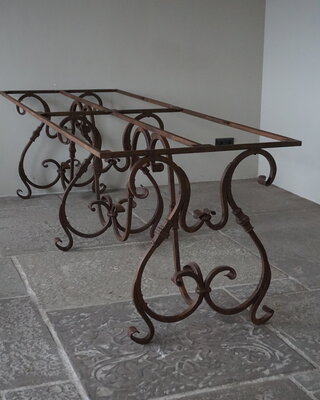 Rene Houtman Gietijzeren Onderstel Romaro | H73 x B230 x D80 cm