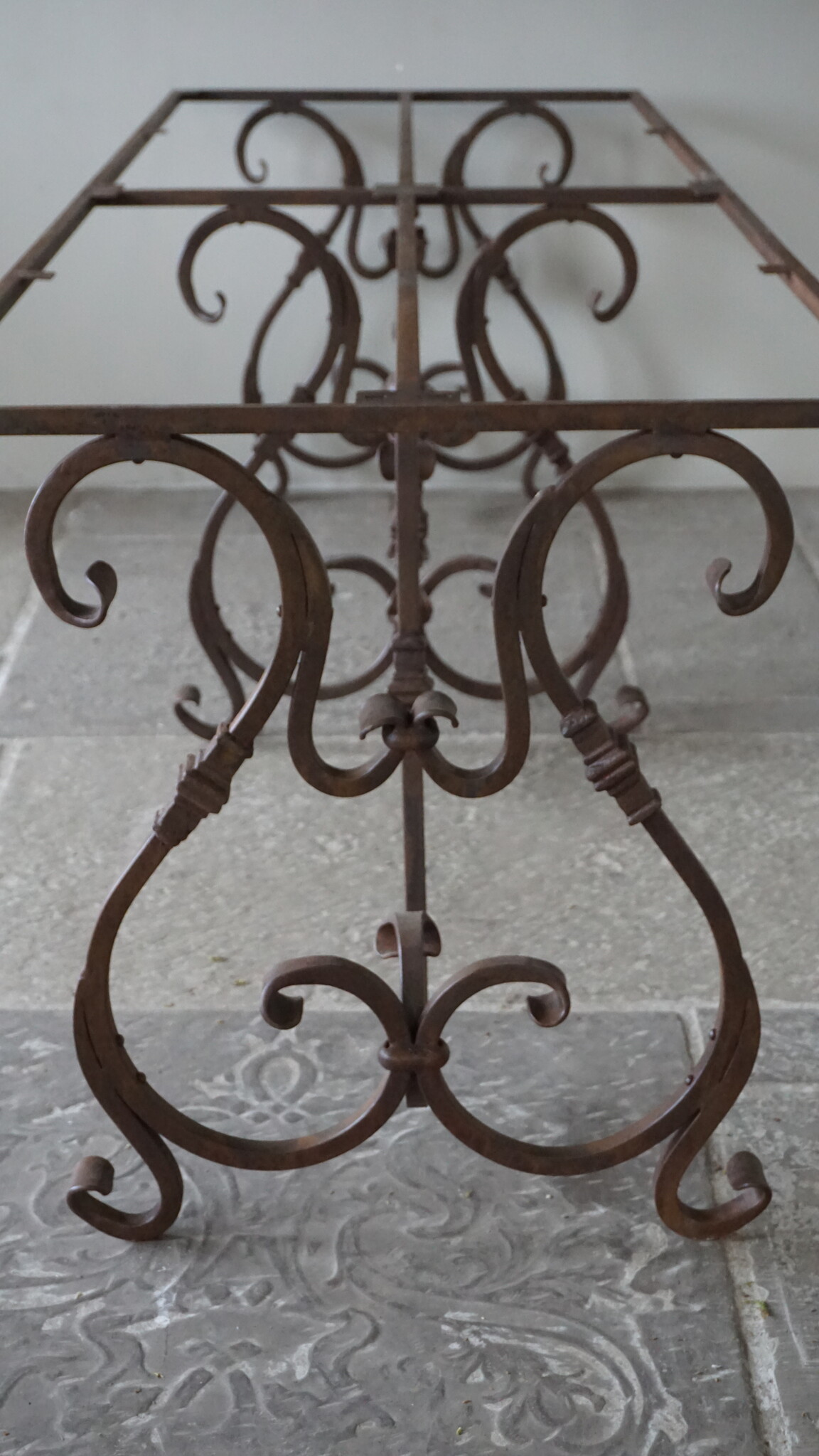 Rene Houtman Gietijzeren Onderstel Romaro | H73 x B230 x D80 cm