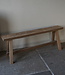 Rene Houtman Oud Eikenhouten Bankje | Nr 1 | H46xB120xD20 cm