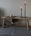 Rene Houtman Oud Eikenhouten Bankje | Nr 4 | H46xB120xD21 cm