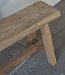 Rene Houtman Oud Eikenhouten Bankje | Nr 4 | H46xB120xD21 cm