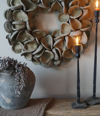 Rene Houtman Krans Badamvrucht | Old Green Wash | Meerdere Maten