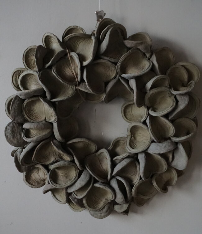 Rene Houtman Krans Badamvrucht | Old Green Wash | Meerdere Maten