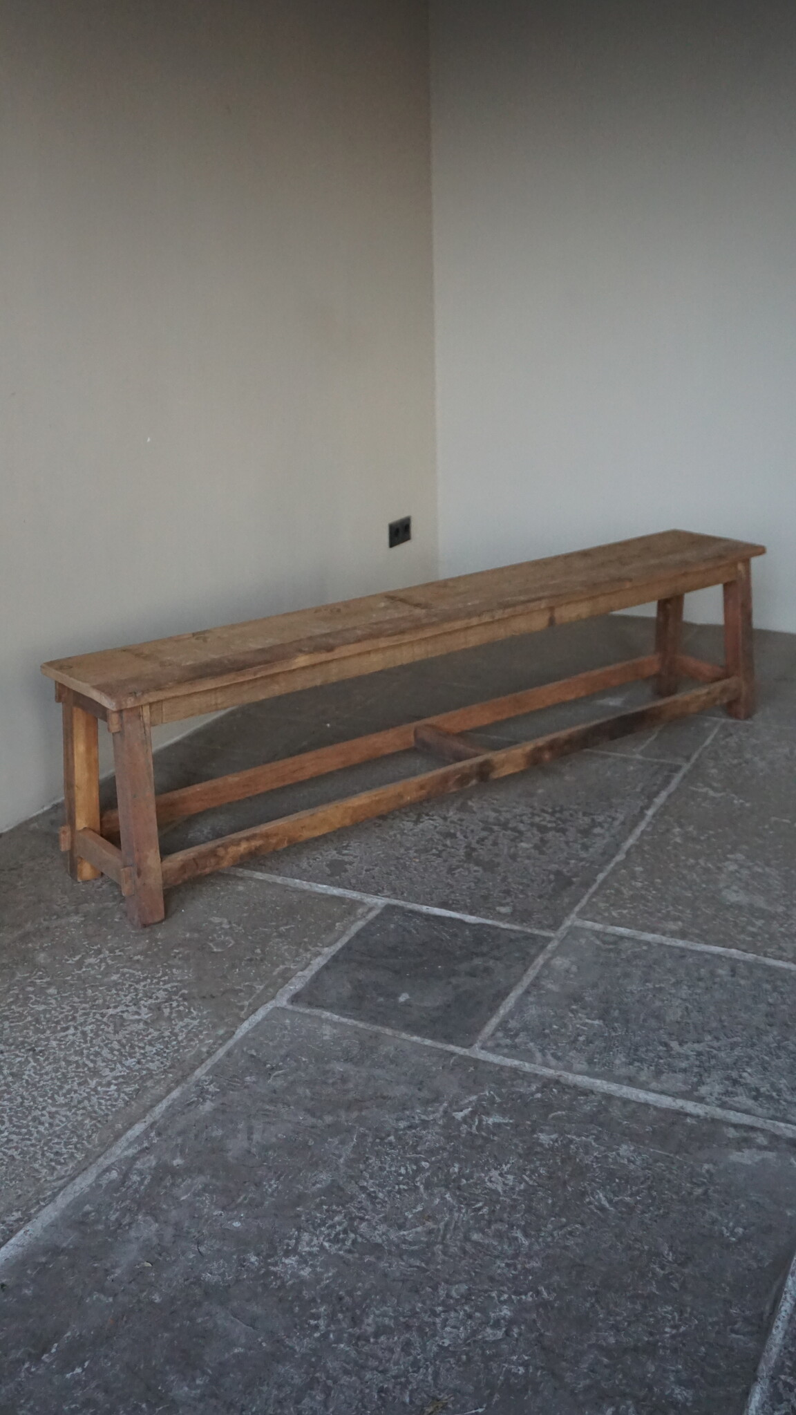 Rene Houtman Eetkamerbank Oud Hout | H45xL180xB29 cm