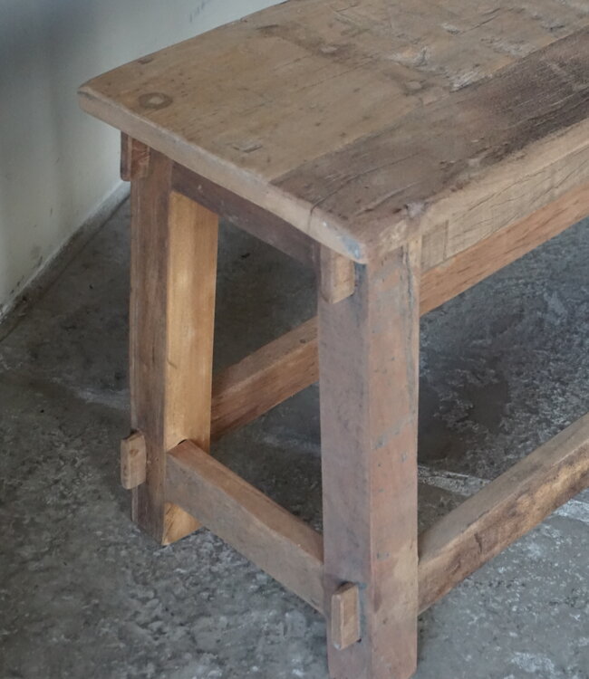 Rene Houtman Eetkamerbank Oud Hout | H45xL180xB29 cm