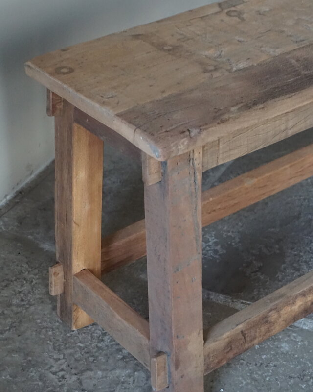 Rene Houtman Eetkamerbank Oud Hout | H45xL180xB29 cm