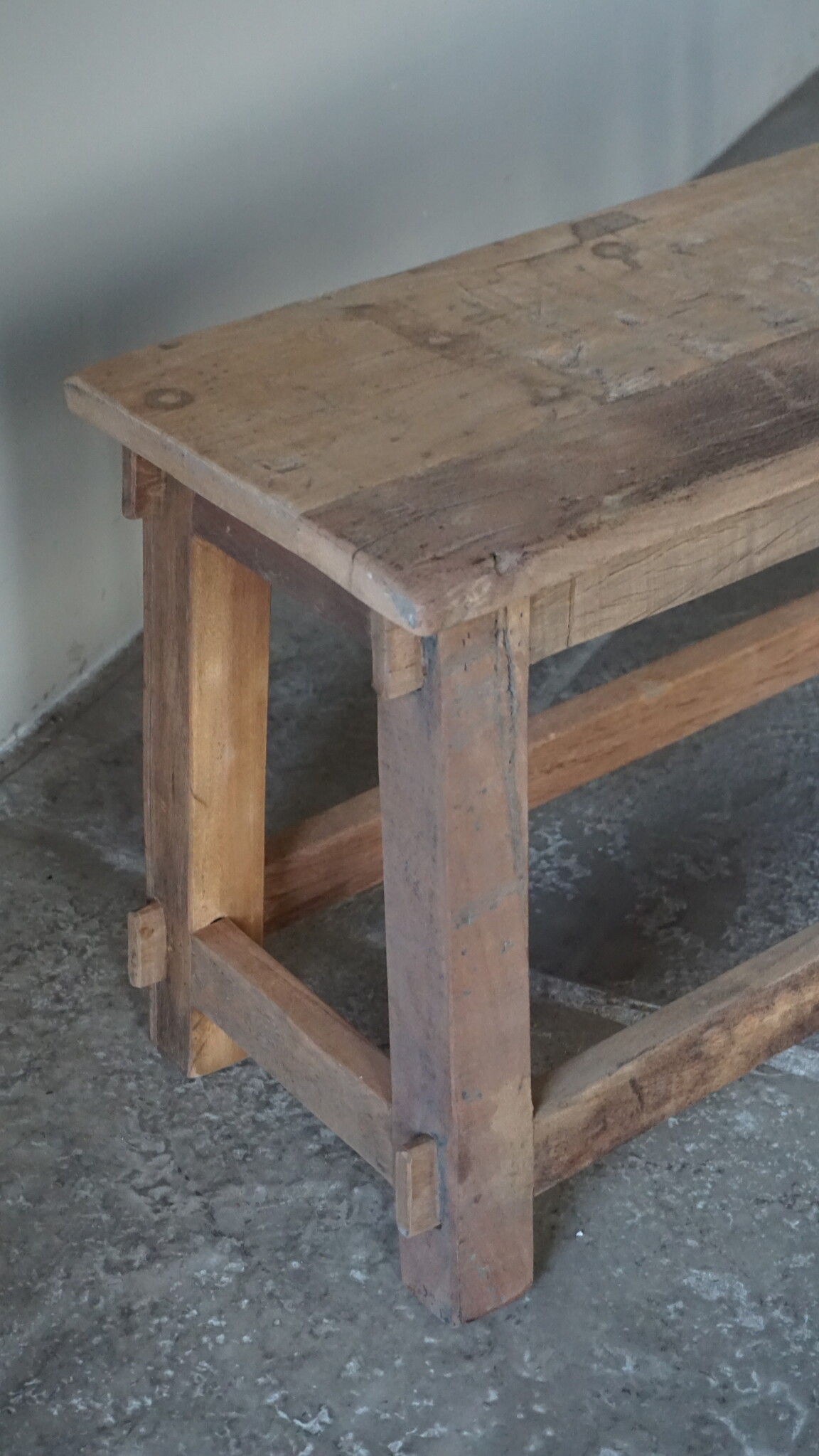 Rene Houtman Eetkamerbank Oud Hout | H45xL180xB29 cm