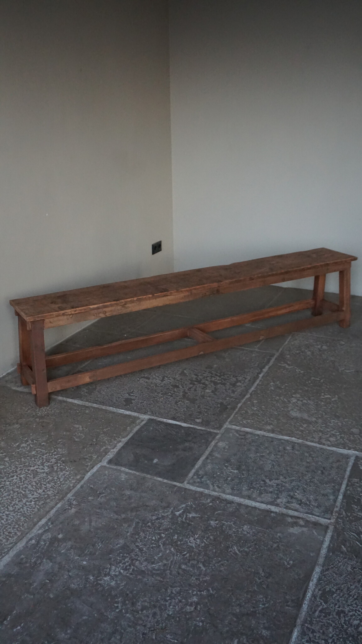 Rene Houtman Eetkamerbank Oud Hout | H45xL200xB30 cm