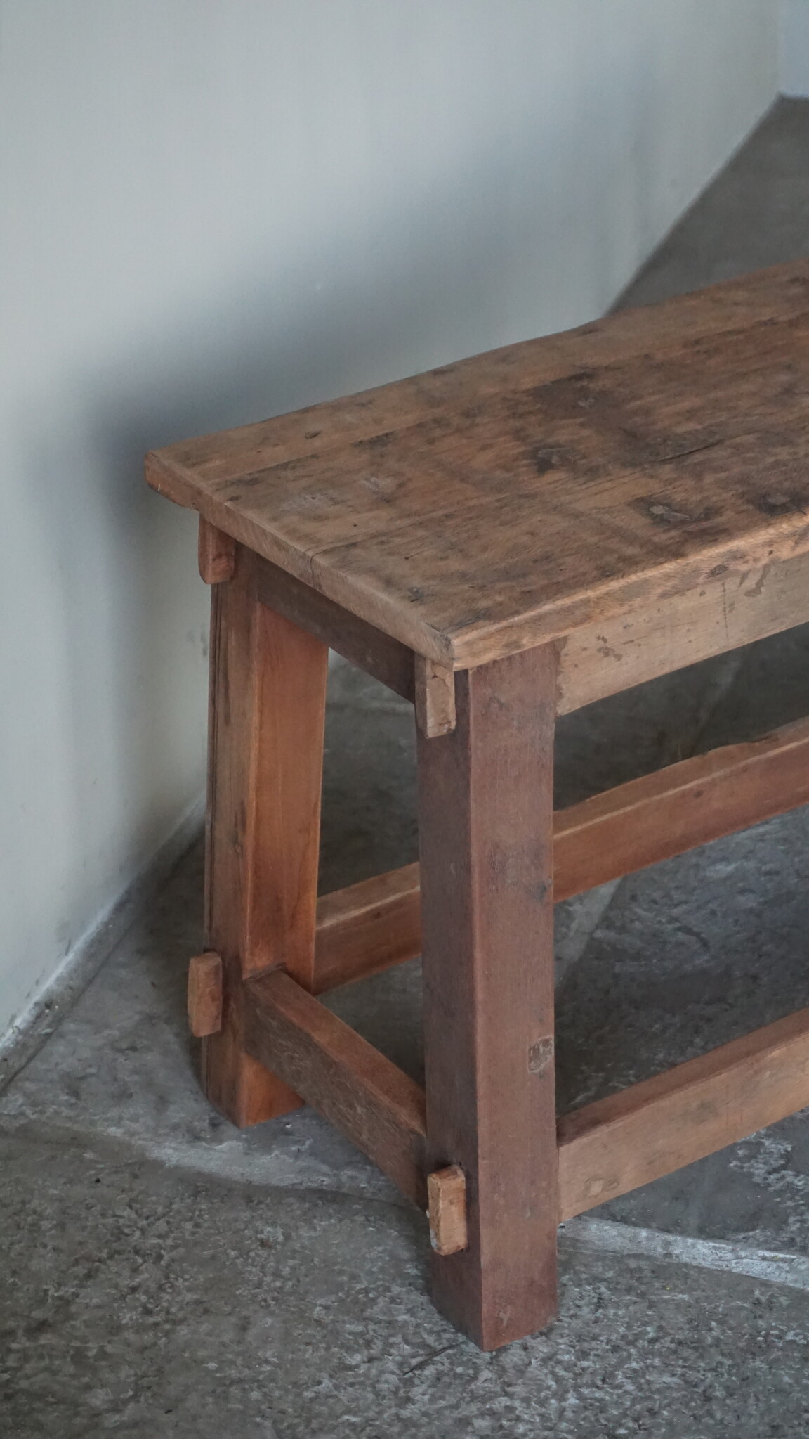 Rene Houtman Eetkamerbank Oud Hout | H45xL200xB30 cm