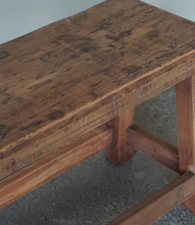 Rene Houtman Eetkamerbank Oud Hout | H45xL200xB30 cm