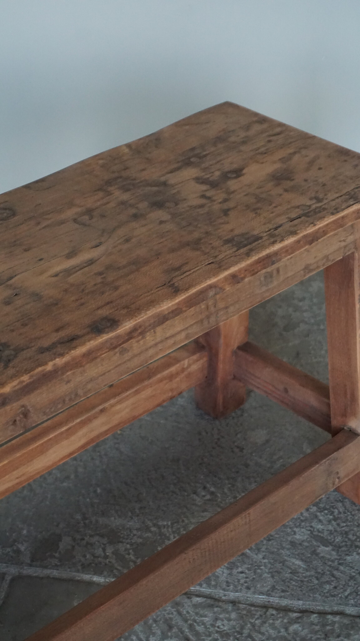 Rene Houtman Eetkamerbank Oud Hout | H45xL200xB30 cm