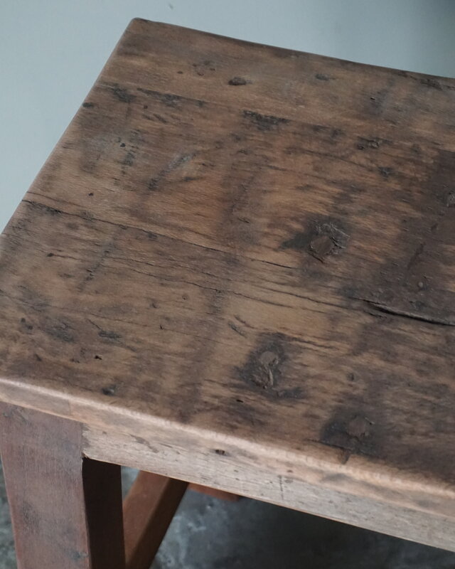 Rene Houtman Eetkamerbank Oud Hout | H45xL200xB30 cm