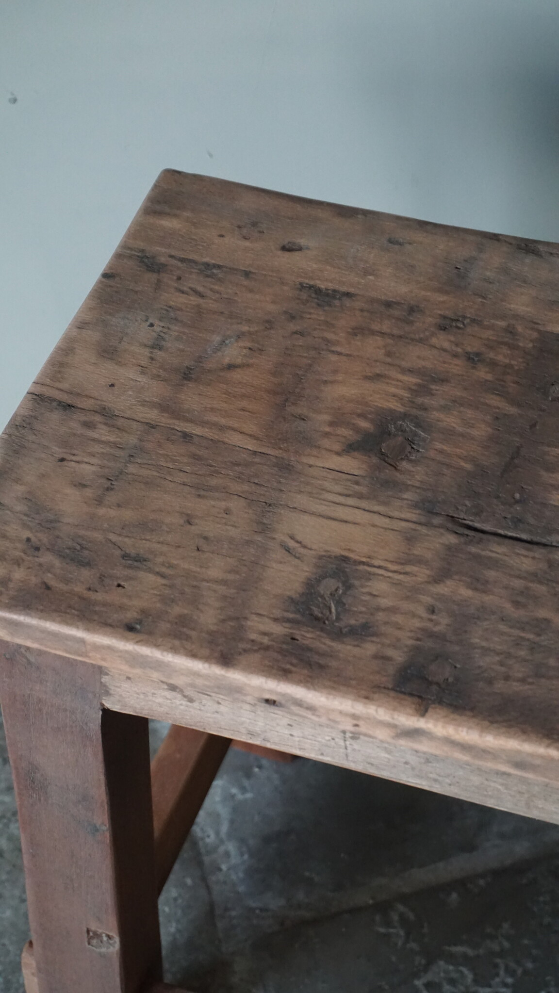 Rene Houtman Eetkamerbank Oud Hout | H45xL200xB30 cm