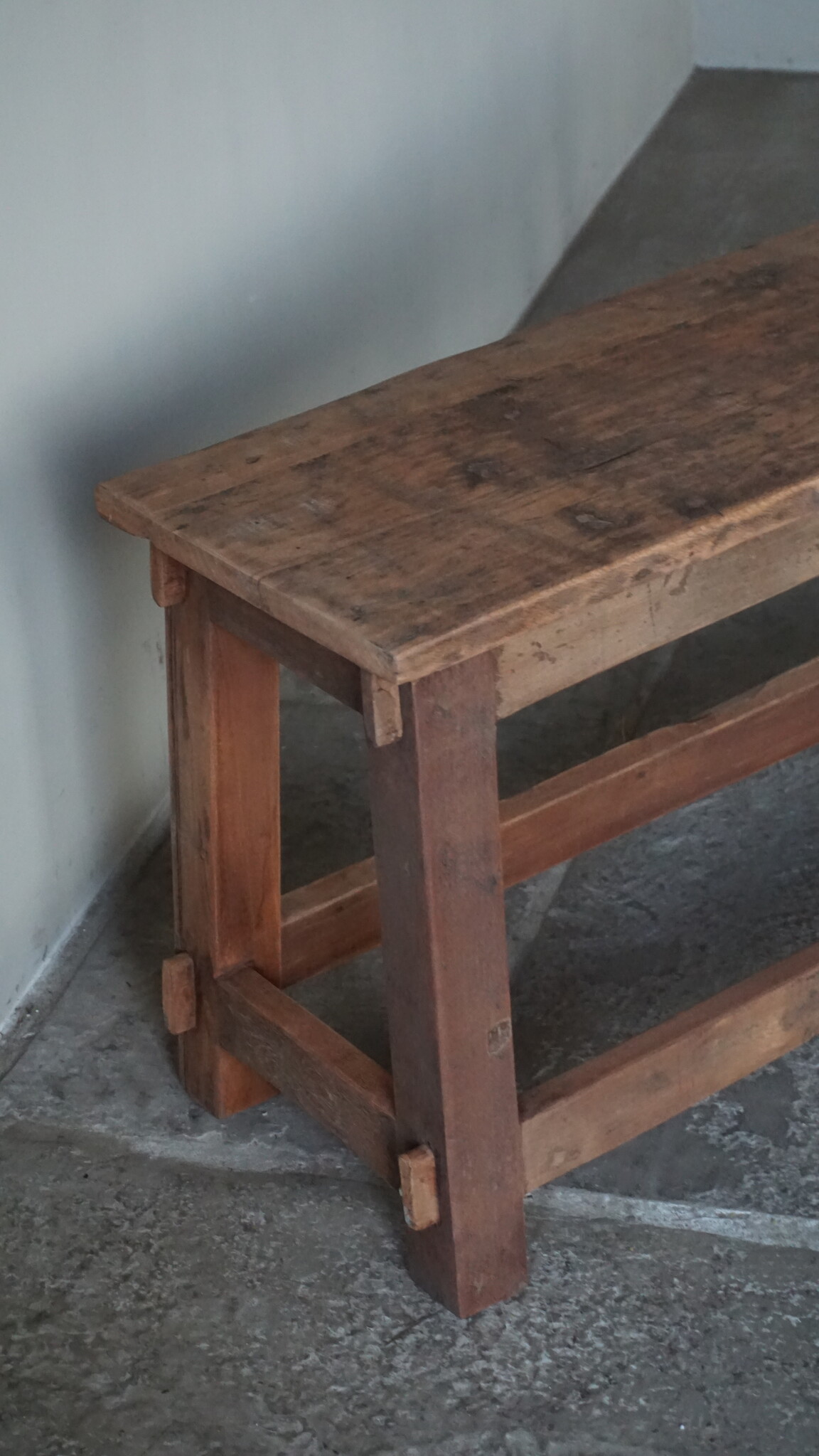 Rene Houtman Eetkamerbank Oud Hout | H45xL200xB30 cm