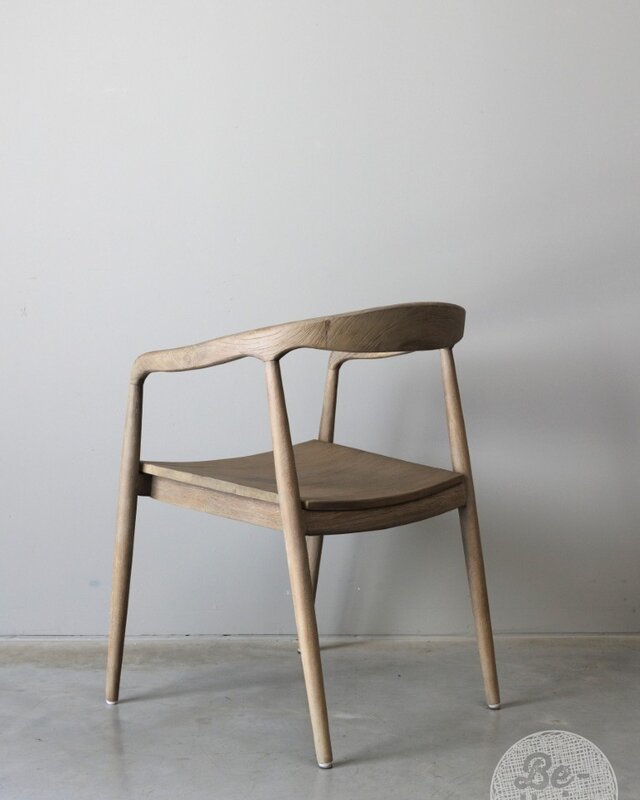 Be-Uniq Armstoel Zira | Teak | H77xB54xD50 Cm Light