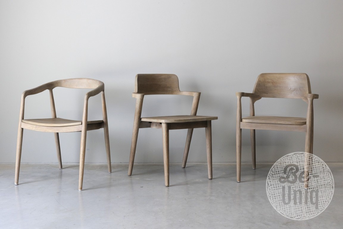 Be-Uniq Armstoel Zira | Teak | H77xB54xD50 Cm Light