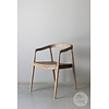 Armstoel Zira | Teak | H77xB54xD50 Cm Light