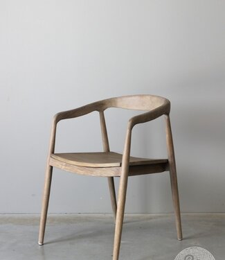 Be-Uniq Armstoel Zira | Teak | H77xB54xD50 Cm Light