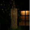 Hanglamp Solar LED Ci Dagmar Naturel H25xB15.5xL8 Cm
