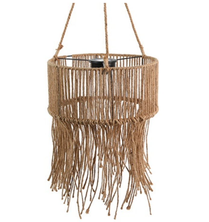 Rene Houtman Solar Hanglamp Janneke L Naturel - H15 x B32 x L32 Cm