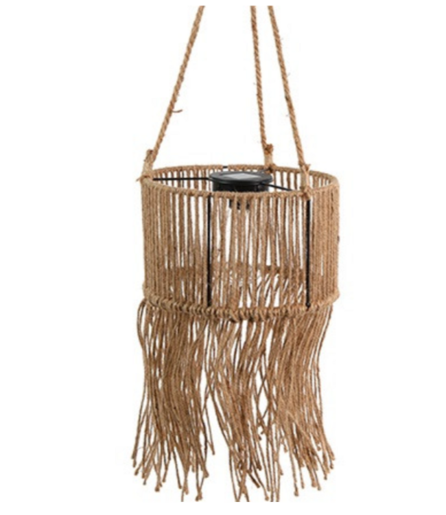 Rene Houtman Solar Hanglamp Janneke S Naturel - H15 x B25 x L25 Cm