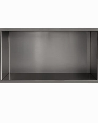 Wiesbaden Demis Inbouwnis | Gunmetal | Kies Maat