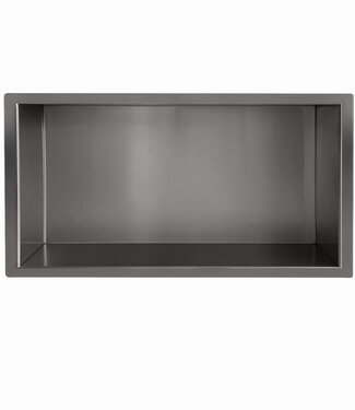 Wiesbaden Demis Inbouwnis | Gunmetal | Kies Maat