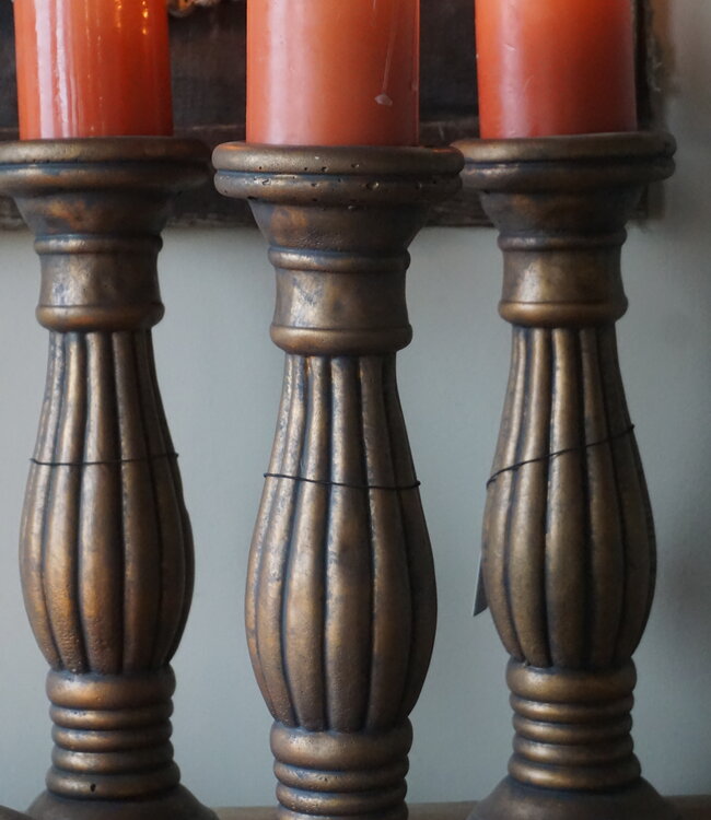 Brynxz Kaarshouder Strepen | Luxury Majestic Gold | H32xD11 cm