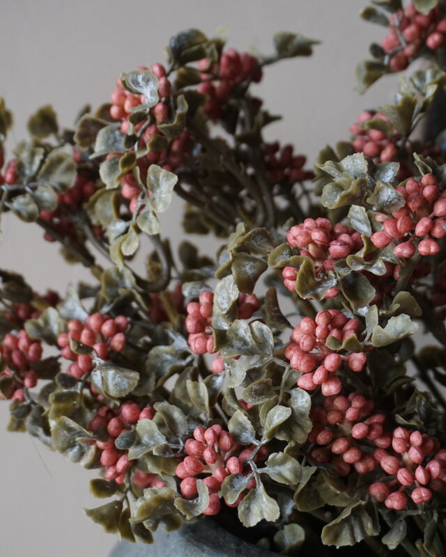 Brynxz Sedum Kunsttak Wild Berry | Roze | H55 cm