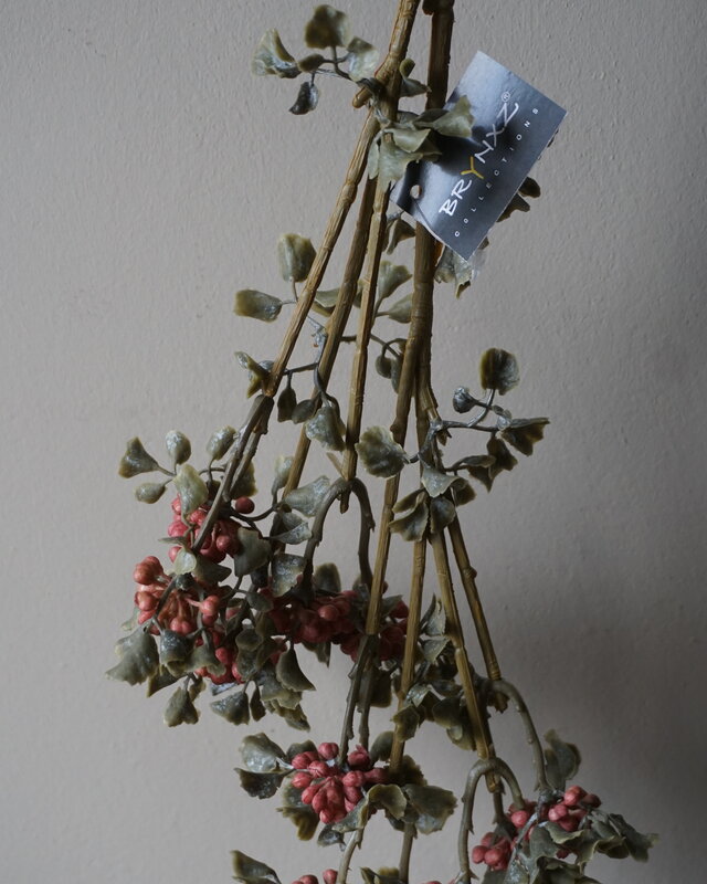 Brynxz Sedum Kunsttak Wild Berry | Roze | H55 cm