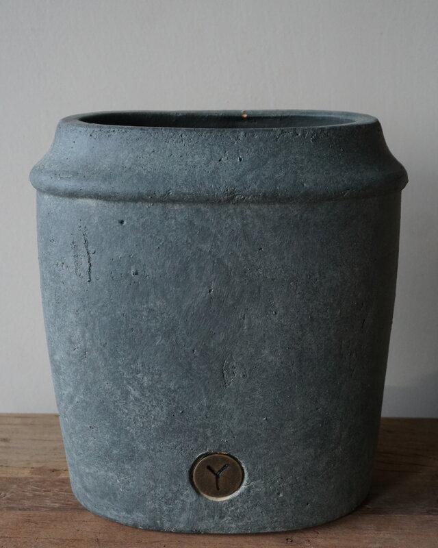 Brynxz Plantenbak Ovaal | Majestic Vintage | H26xB24xD15 cm