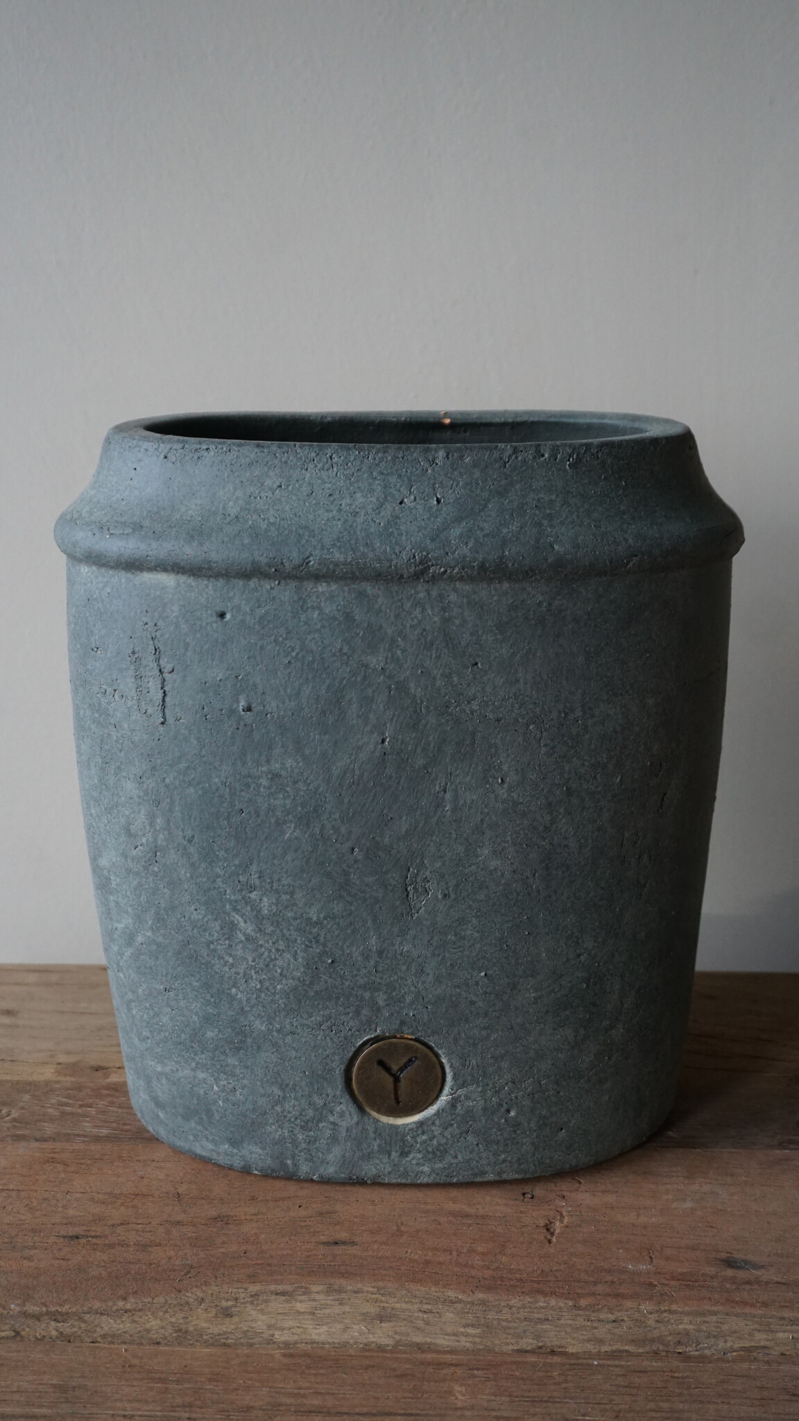 Brynxz Plantenbak Ovaal | Majestic Vintage | H26xB24xD15 cm