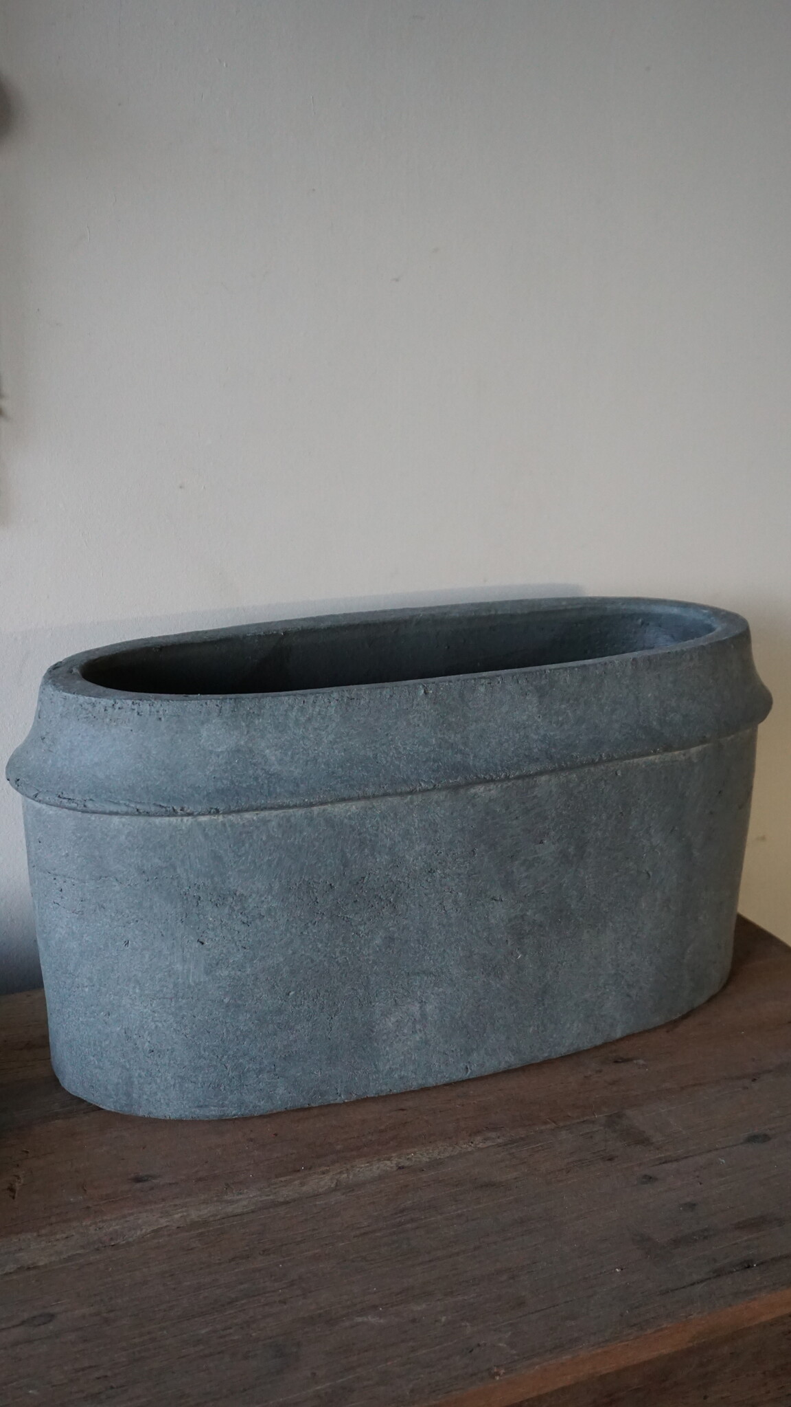 Brynxz Plantenbak Ovaal | Majestic Vintage | H22xB44xD20 cm