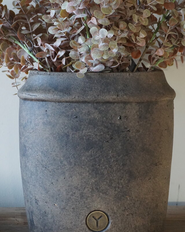 Brynxz Plantenbak Ovaal | Majestic Brown | H25xB23xD15 cm