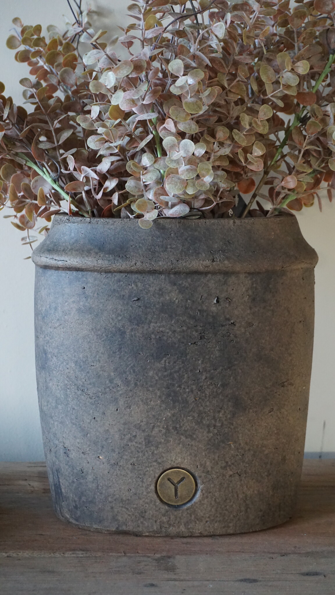 Brynxz Plantenbak Ovaal | Majestic Brown | H25xB23xD15 cm