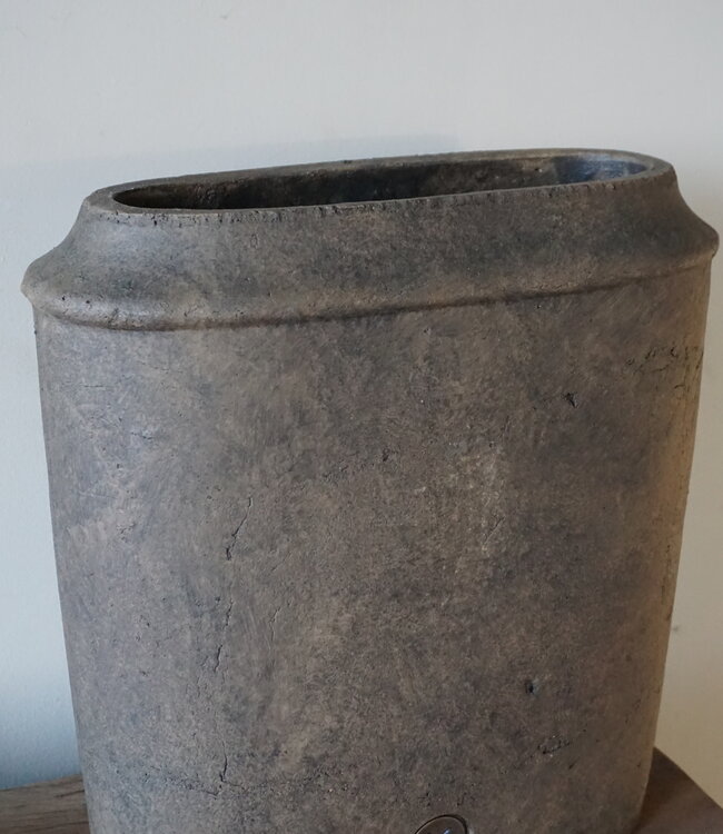 Brynxz Plantenbak Ovaal | Majestic Brown | H36xB34xD15 cm