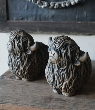 Brynxz Set Van 2 Schotse Hooglanders | Majestic Brown