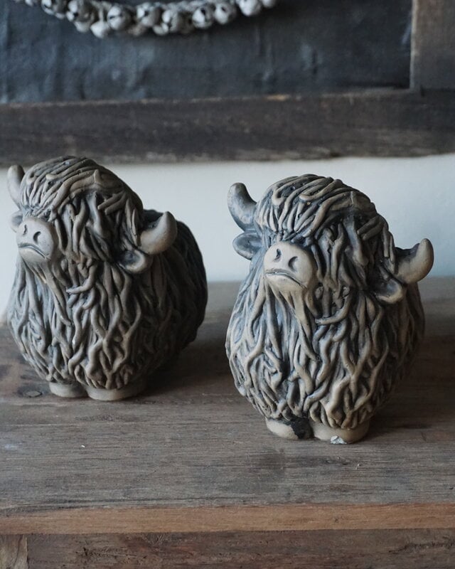 Brynxz Set Van 2 Schotse Hooglanders | Majestic Brown