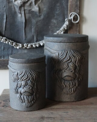 Brynxz Pot Met Deksel Schotse Hooglander L | H25 x D20
