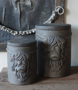 Brynxz Pot Met Deksel Schotse Hooglander L | H25 x D20