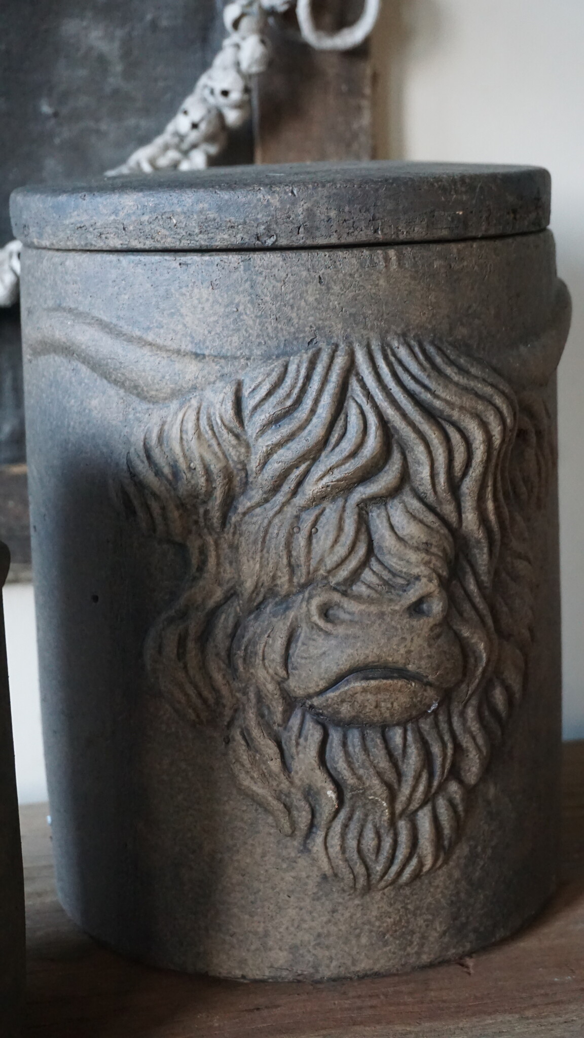Brynxz Pot Met Deksel Schotse Hooglander L | H25 x D20